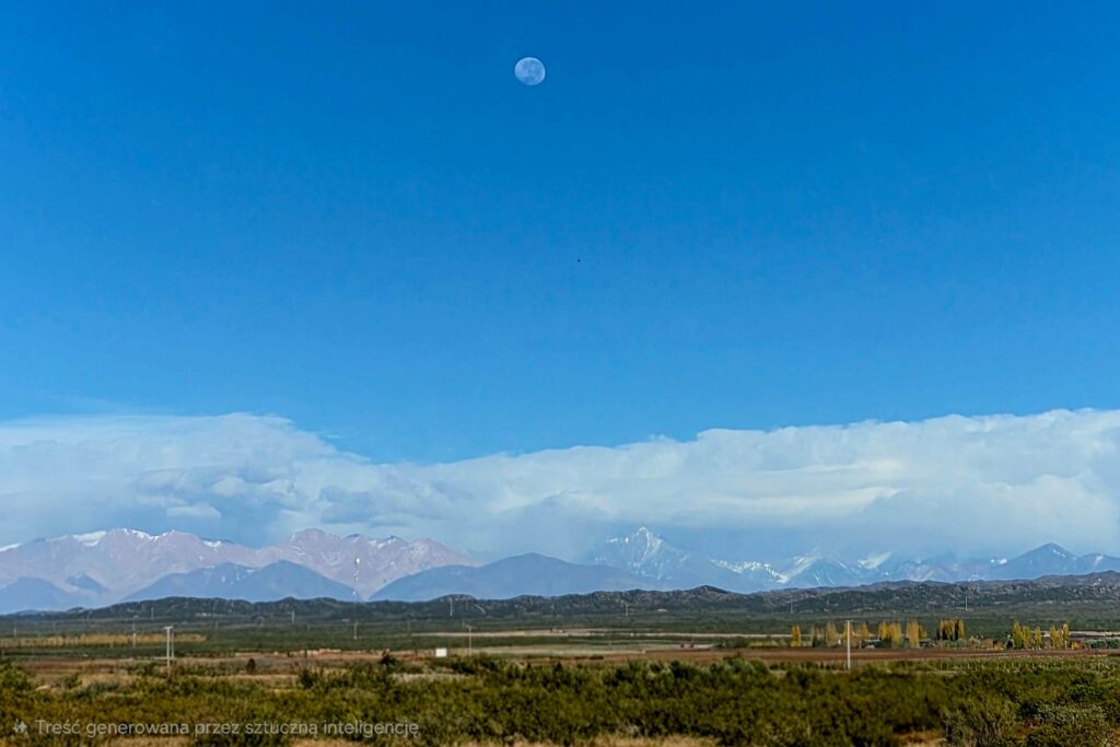 księżyc, Andy, Mendoza, Argentyna